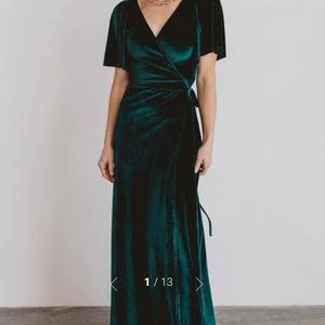 Like New Baltic Born Wrap Dress (Velvet)